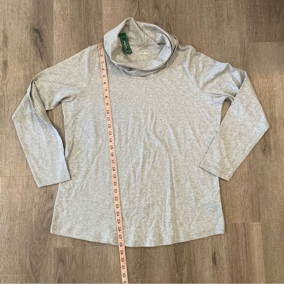 LL Bean Interlock Cowl Tunic Grey XL NWOT - Picture 7 of 7